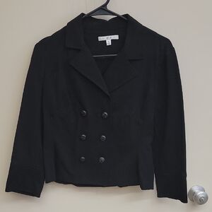 Cabi Women's Black Double-Breasted Jacket